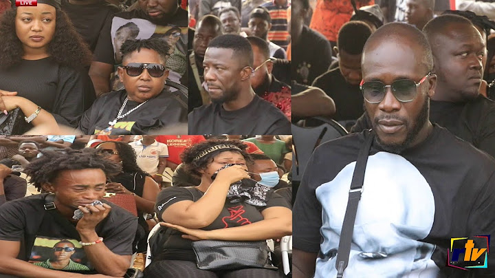 Dr Likee,Vivian Jill,Wayoosi,Kwaku Manu,Papa Kumasi,3940,Kyekyeku nd others at Cconfion final rites