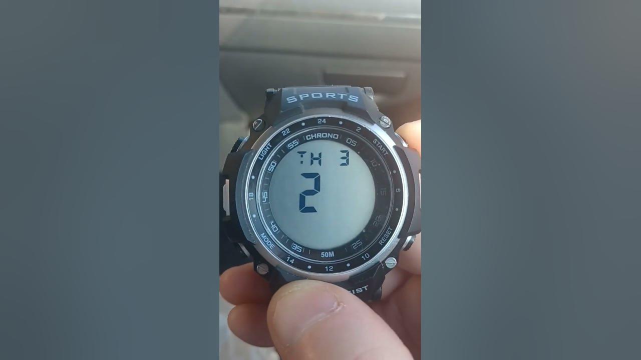 How to fix date on timex watch leapyrfixshort youtube