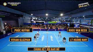🔴FULL CHUNG KẾT ĐÔI NAM NỮ: PHÚC HUỲNH - VIVIAN GLOZMAN vs LÝ HOÀNG NAM - ROOS VAN REEK