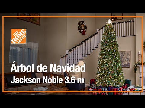 Árbol de Navidad Jackson Noble Color Change 3.6 m | Navidad | The Home Depot Mx @TheHomeDepotMx