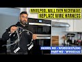Whirlpool Microwave Wire Harness Replacing|whirlpool microwave keeps clicking|WOEC5027LZ00|W11033422