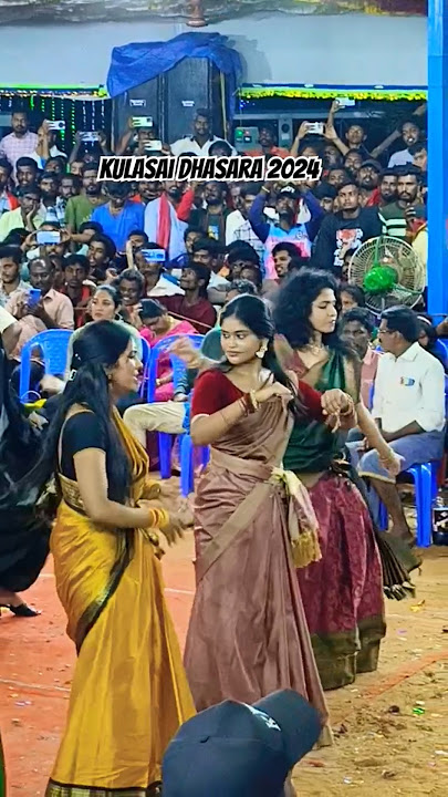Tamil actress kulasai dhasara festival #kulasaidasara2024 #shorts  #dance #kulasaidasaradance