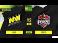 NAVI vs ForZe (Игра 1) BO3 | ESL PRO LEAGUE SEASON 11