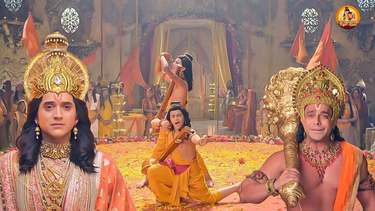 लव कुश की माता सीता की कथा सुनकर सभी लोग रोने लगे |