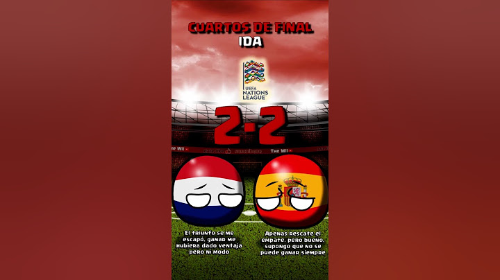NETHERLANDS vs. SPAIN | UEFA NATION LEAGUE QUARTERFINALS #COUNTRYBALL