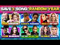 SAVE ONE SONG PER YEAR 🎵 1987 - 2026 Edition 🔥 Top 6 Biggest Hits of Each Year | Music Quiz 2026