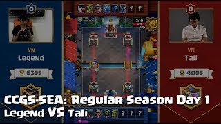 CCGS SEA Regular Season Day 1 - Legend vs Tali