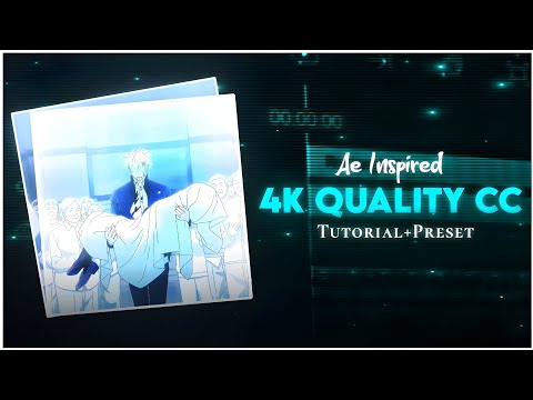 AE Inspired 4K Quality CC Tutorial🔥 | Alight Motion Preset Xml+