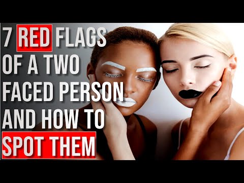 Video: How is a two-faced person recognized?