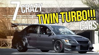7 Crazy Twin Turbo Cars