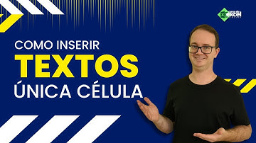 Como inserir vários textos em uma única célula do Excel?