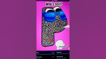 Alphabet lore❤️~pick a color|Procreate #satisfying #sub #requestedvideo #art #youtubeshorts