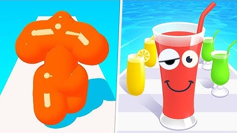 ▶️Tall Man Run 🆚 Juice Run HGIS3| ALL LEVELS Gameplay iOS,Android Videos Walkthrough pro Mobile Game