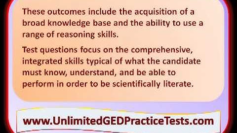 What Is On The GED Science Test?