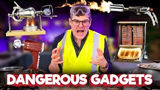 MOST DANGEROUS KITCHEN GADGETS Recipe Relay Challenge | Pass It On S3 E11 | Sorted Food