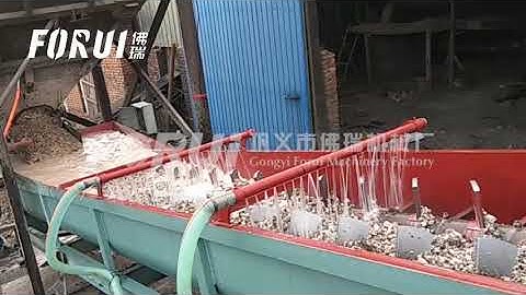 Working site of log washer