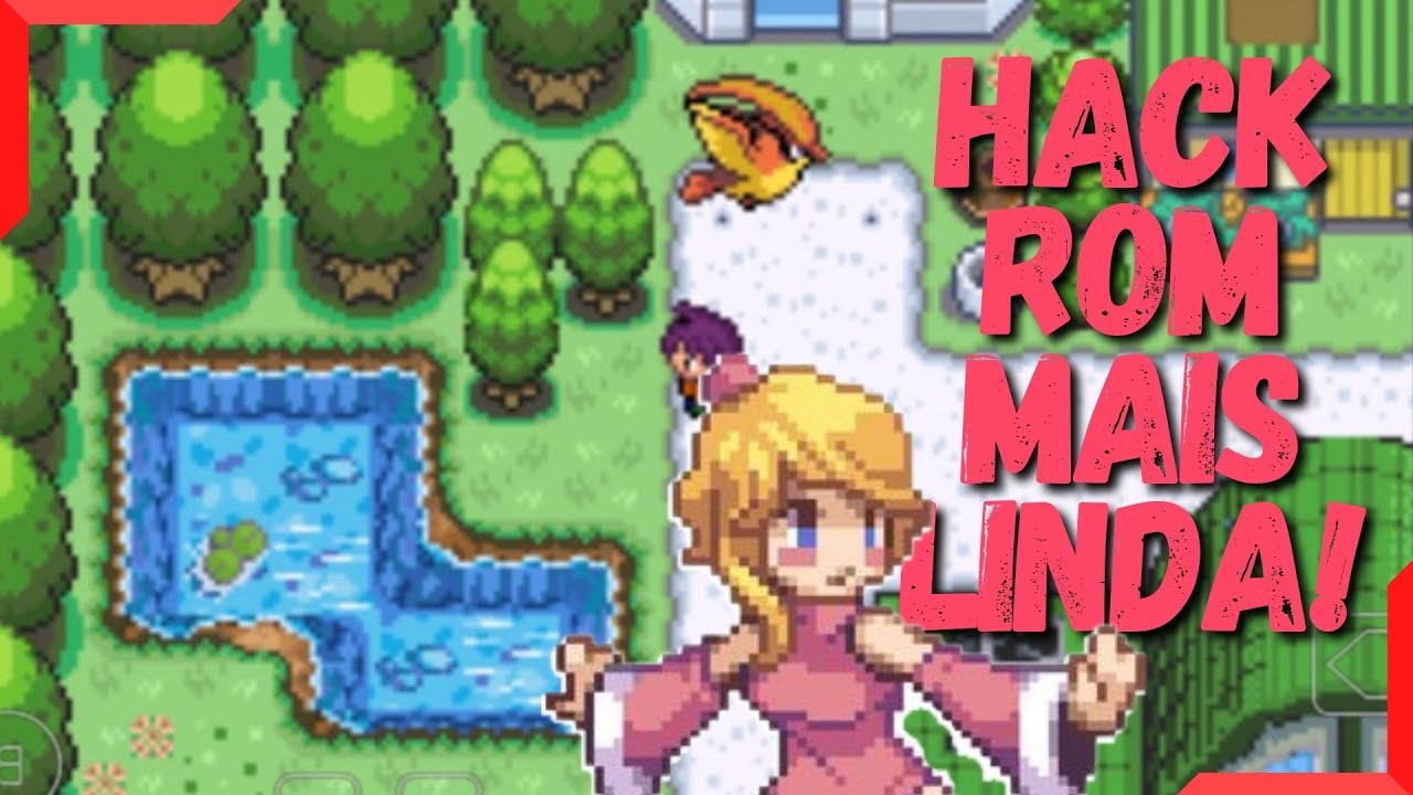 HACK ROM DE POKEMON MAIS BONITA DO GBA PARA PC E ANDROID - YouTube