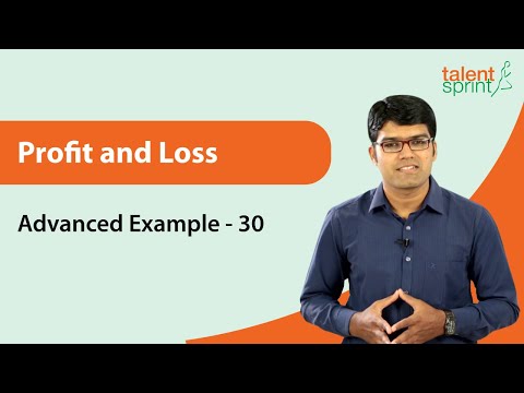 upscale furniture stores Profit and Loss | Advanced Example-30 | Quantitative Aptitude Questions | TalentSprint Aptitude Prep