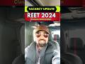 Reet 2024 vacancy update  reet free classes information by ghanerao sir   pre  mains 