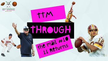 11 Autograph Returns Through The Mail! | TTM Autograph Collection #10 3 Hall of Famers! #ttm