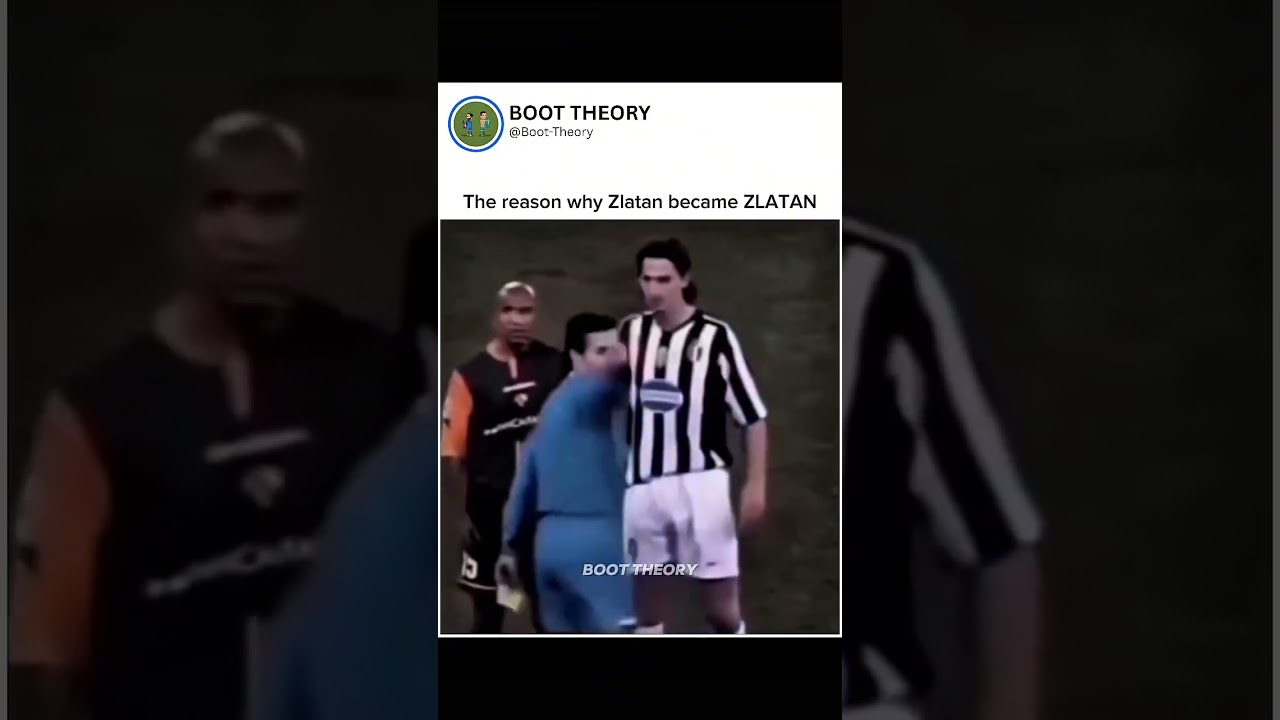 Zlatan Got Sent Off For THIS?? 😭 #shorts