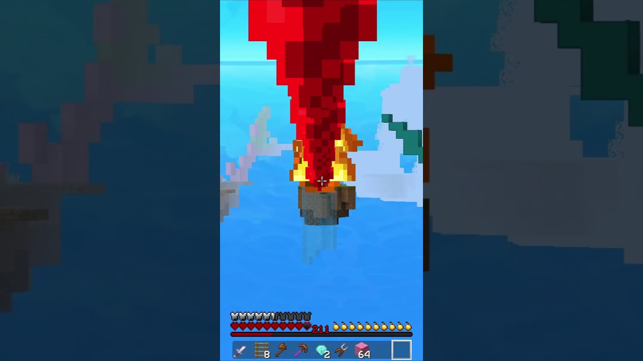 Funny fireball kill + win on hypixel bedwars... 