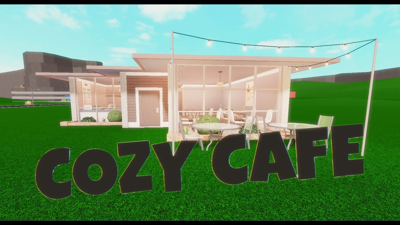 Cozy Café | ROBLOX Bloxburg - YouTube