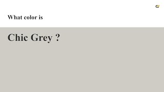 Chic Grey color #cfccc5 hex color - Grey color - Cool color cfccc5