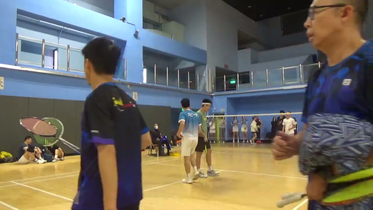 20231219 公開組男雙 靖威+鈺翔 vs 偉翰+威力（齊羽飛揚第二屆會內賽紅館）10-17