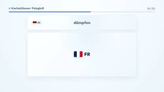 Polyglott: Kochaktionen auf Englisch, Spanisch, Französisch und Italienisch screenshot 1
