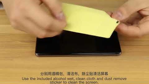 T Tersely Installation video for Samsung tempered glass screen protector