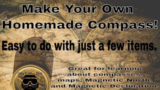 Easy Working Homemade Compass!