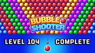 🎯 Bubble Shooter Level 104 | Perfect Aim & Full Walkthrough 💥 Bubble Shooter Gameplay | IVYGAMES