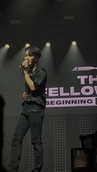 Seonghwa - At my worst cover LIVE (ATEEZ in Amsterdam Concert May 12 2022) #ateezworldtour2022