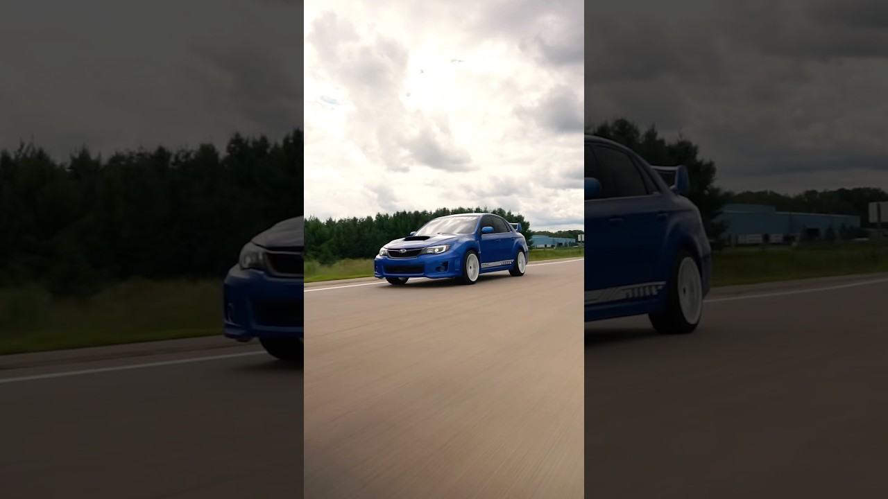 Zoom in down the highways.🏎️💨#cars #subaru #wrx #short