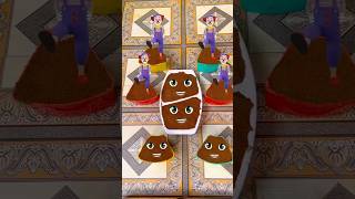 Clown Toy and Smiley Sand Cake Compilation 🎂 Mini Fun World#shorts