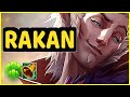 RAKAN VS TARIC SUPPORT GAMEPLAY GRANDMASTER I