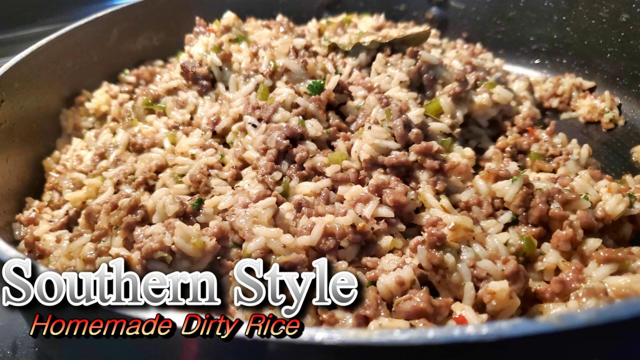 Dirty Rice (Cajun Rice Recipe) + Video