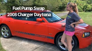 Swapping fuel pump - 2008 Dodge Charger, Challenger, Magnum, or Chrysler 300 #mopar #borla #daytona