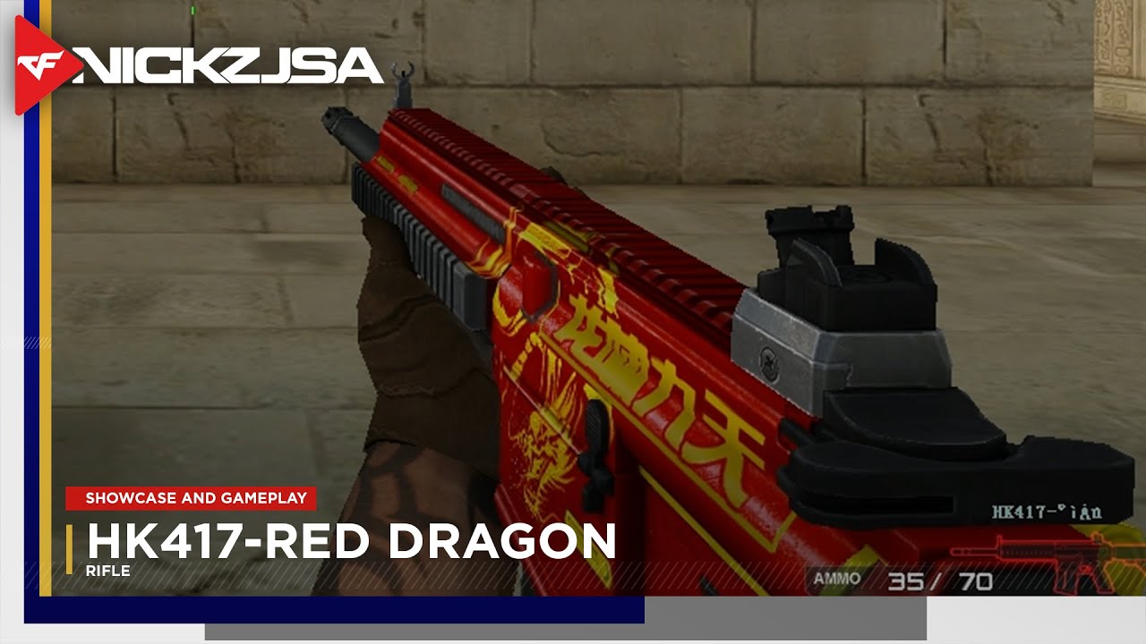 Barrett M82A1-Immortal Dragon | CROSSFIRE China 2.0 by NickzJSA - 