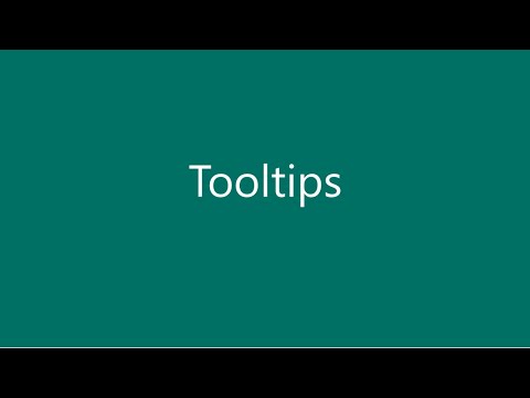 Tooltips using HTML, CSS (Without JavaScript)