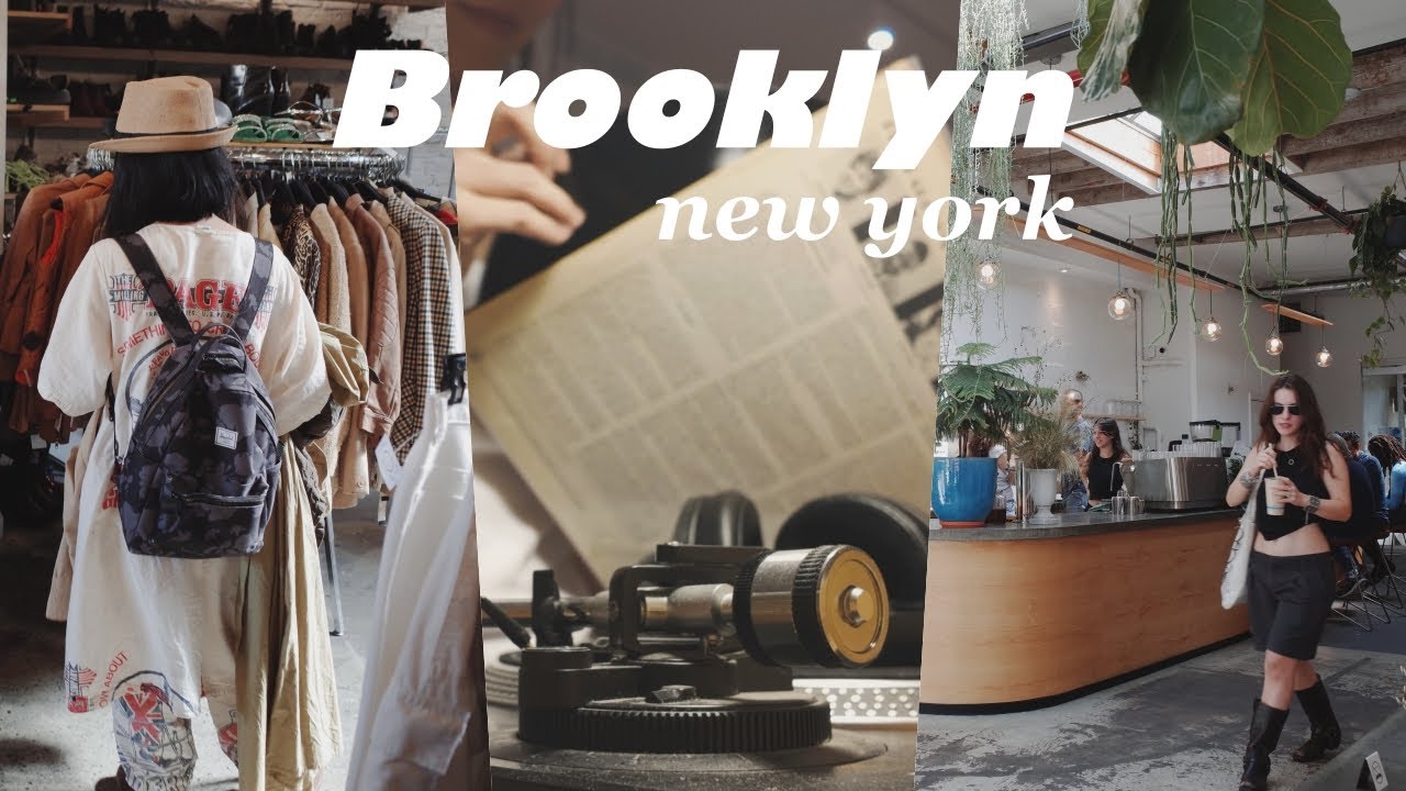 나 브루클린 좋아하네 💚 | 부쉬윅 & 그린포인트 떠돌아다니기 🍃 (feat. Sey Coffee, 레코트샵 투어, 빈티지샵 쇼핑)