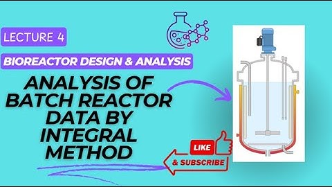 Analysis of Batch Reactor Data || Bioreactor Design Analysis Lecture 4 GATE | Bioprocess Engineering