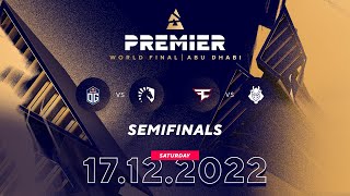 BLAST Premier World Final, Semifinals: OG vs Team Liquid, FaZe Clan vs G2