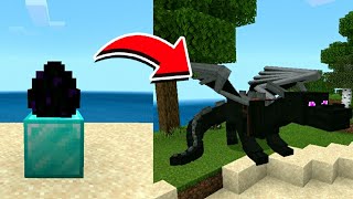 COMO CHOCAR O OVO DO ENDER DRAGON NO MINECRAFT BEDROCK