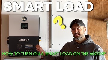 EG4 6000XP SMART LOAD Capable!! Here