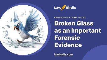 Broken Glass as an Important Forensic Evidence - Essay Example