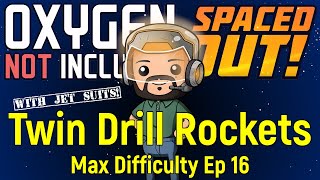 Twin Drill Rockets | ONI Spaced Out | Max Difficulty Ep 16 screenshot 4