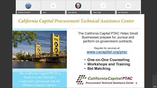 PTAC Resources - Caltrans Contractor’s Bootcamp (Part V)