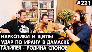 #221 Удар по генералам в Дамаске, Удар по гумконвою, Галилея - родина слонов - Че там у евреев?